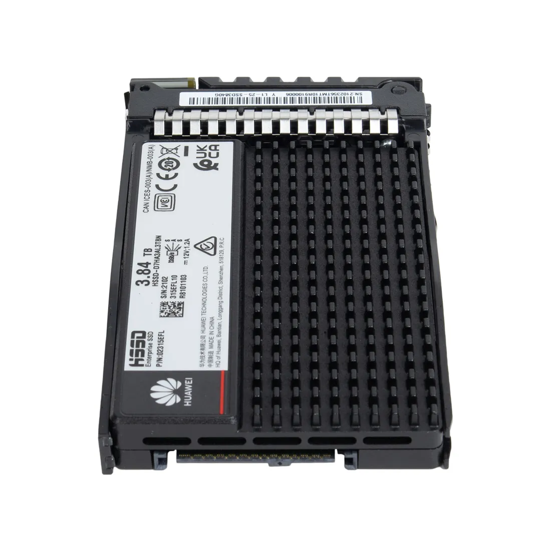 Твердотельный накопитель SSD Huawei L1-25-SSD3840G 3,84TB SAS 2.5" — изображение 2