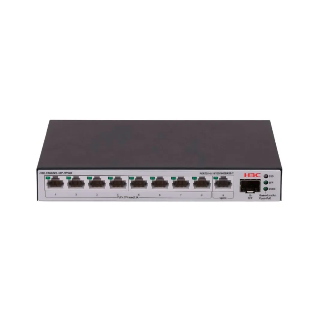 Коммутатор H3C LS-1600V2-10P-HPWR-GL