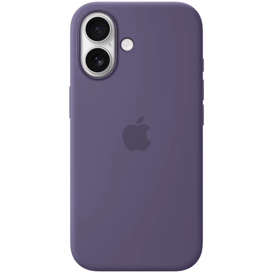 iPhone 17 Silicone Case with MagSafe - Purple Fog,Model A3558