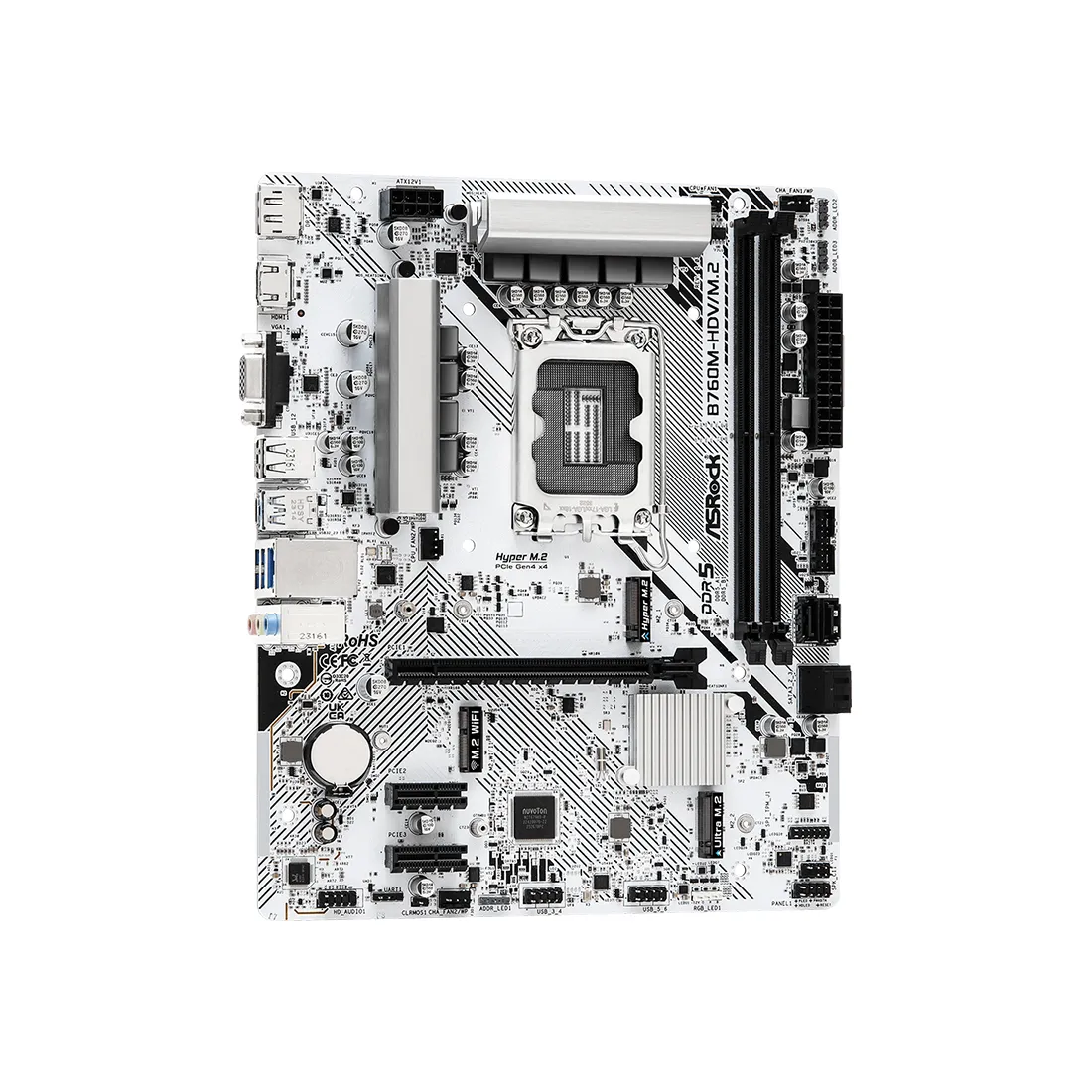Материнская плата ASRock B760M-HDV/M.2 — изображение 2