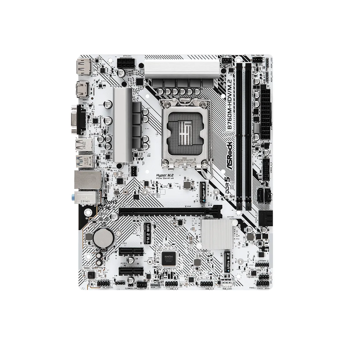 Материнская плата ASRock B760M-HDV/M.2 — изображение 3