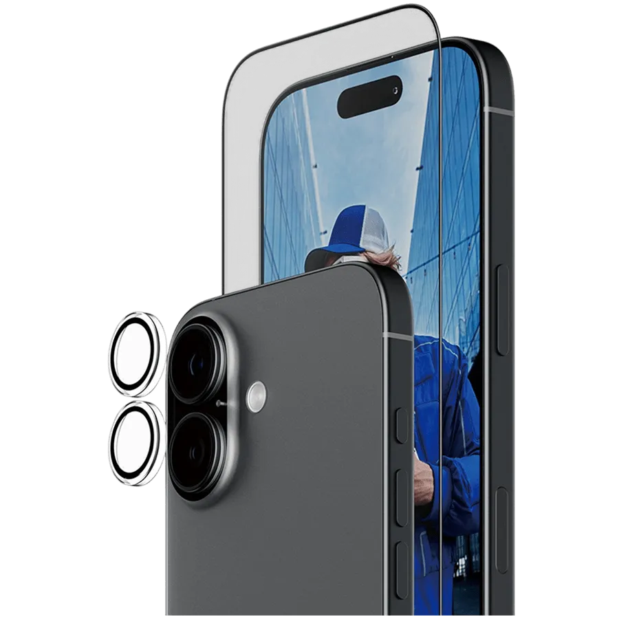 PanzerGlass 2-in-1 Essentials Bundle iPhone 17