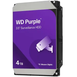WD Purple 4TB CMR, 3.5'', 128MB, SATA 6Gbps