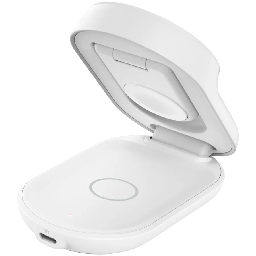 BELKIN 25w Qi2 3-IN-1 Foldable Charger, White — изображение 3