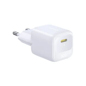 Адаптер питания Baseus FN22 1C 30W EU Moon White (E0123101)