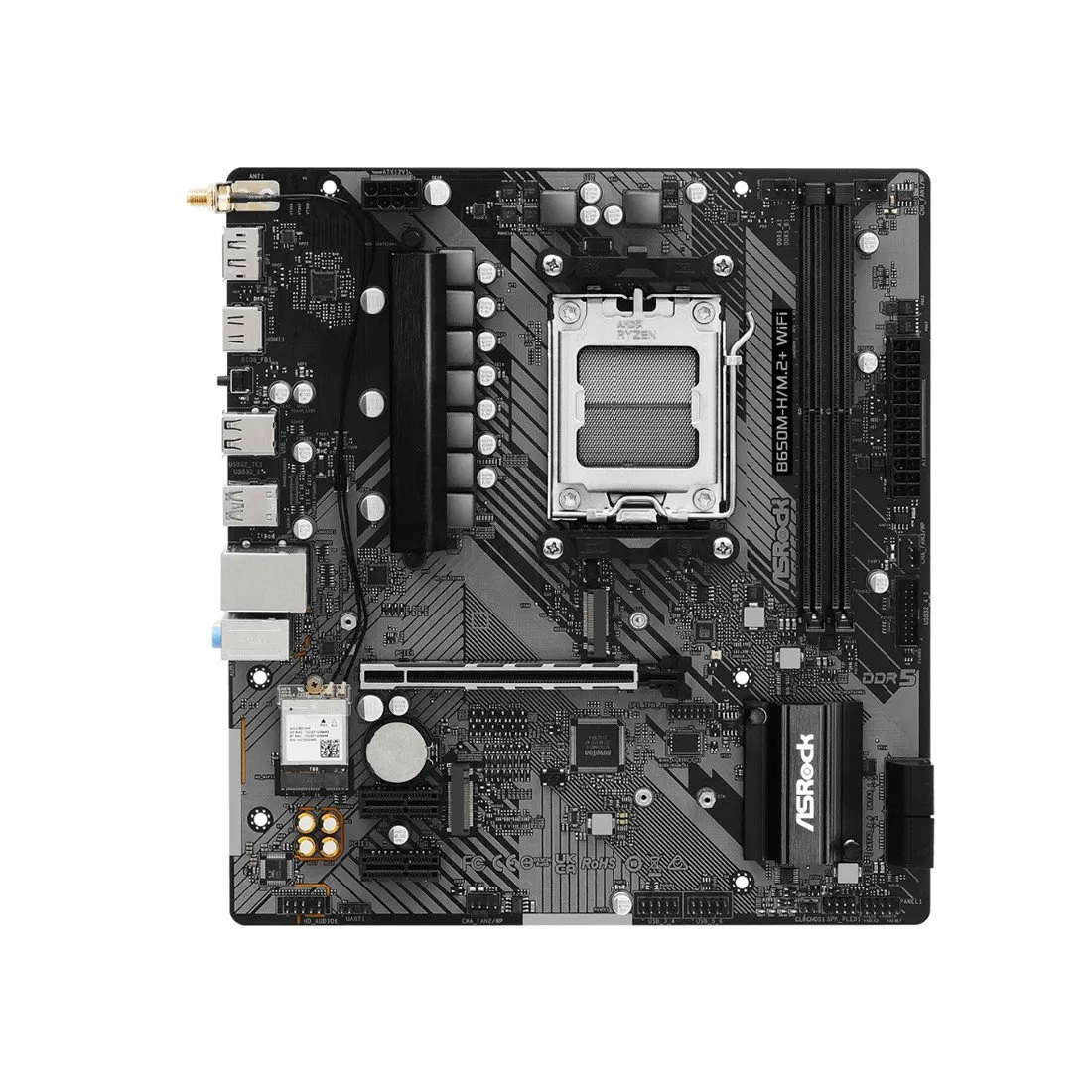 Материнская плата ASRock B650M-H/M.2+ WIFI — изображение 2