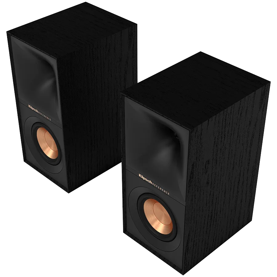 Klipsch Reference R-40M Bookshelf Speakers, Black, Pair — изображение 3