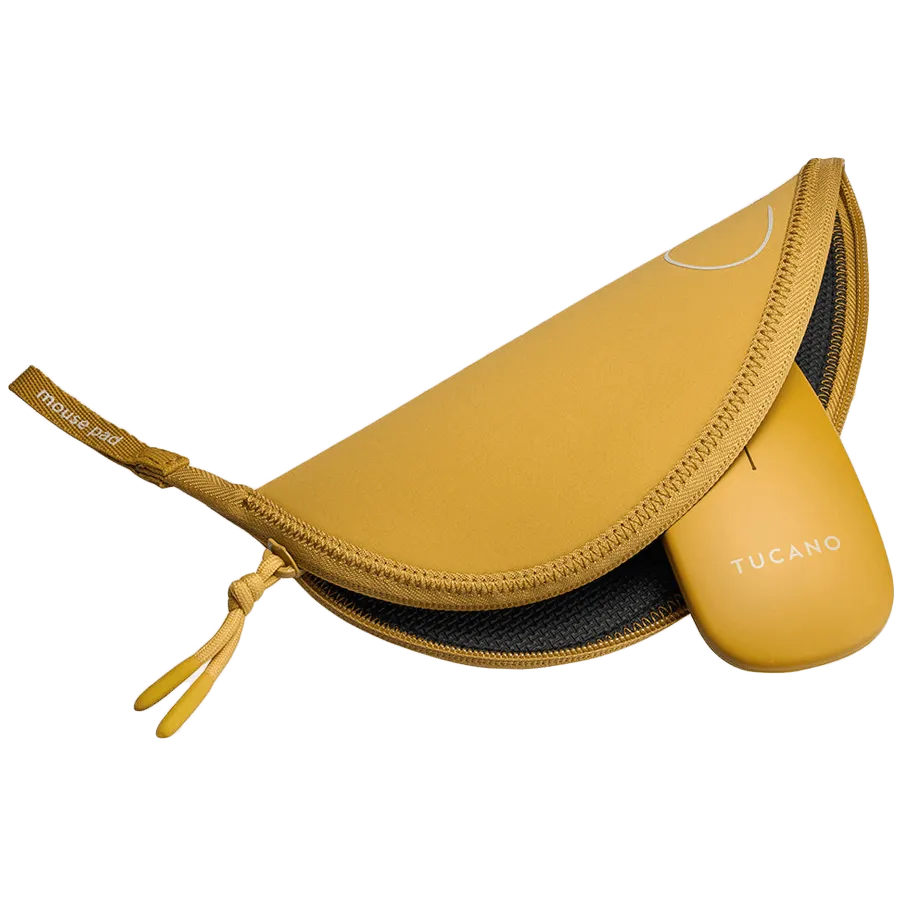 TOPO MOUSE PAD + WIRELESS MOUSE YELLOW — изображение 2