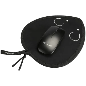 TOPO MOUSE PAD + WIRELESS MOUSE BLACK