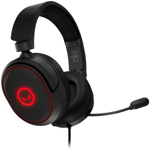 LORGAR Kaya 460, USB Gaming headset with microphone, CM108B, RGB backlight, Plug&Play, USB-A connection cable 2m, fabric ear pads, size: 192*184.7*88mm, 0.329kg, black