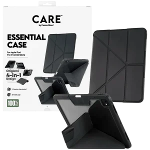 CARE by PanzerGlass Essential Case Black iPad Pro 13" (2024-2025)