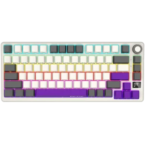 LORGAR KBP7075W, Wireless 75% Mechanical Gaming Keyboard Pro, Beige, EN/RU layout