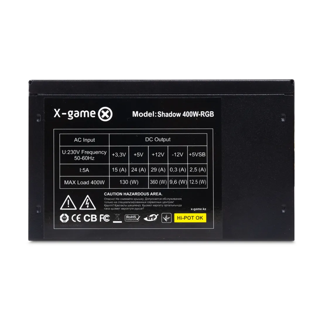 Блок питания XG Shadow 400W-RGB — изображение 3